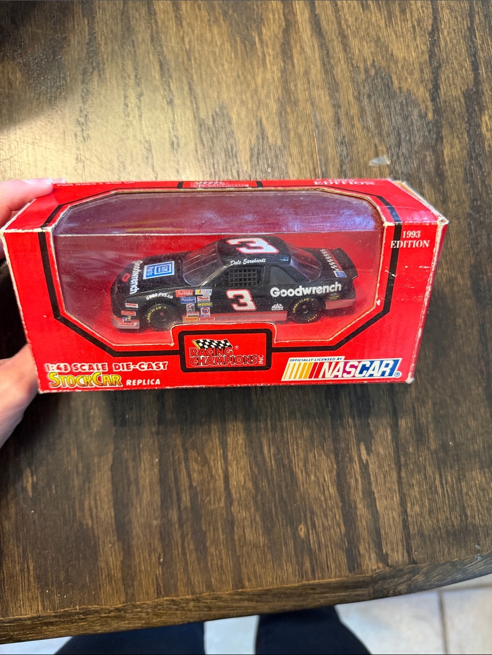 NASCAR #3 Dale Earnhardt Goodwrench Die-Cast Stock Car - Black